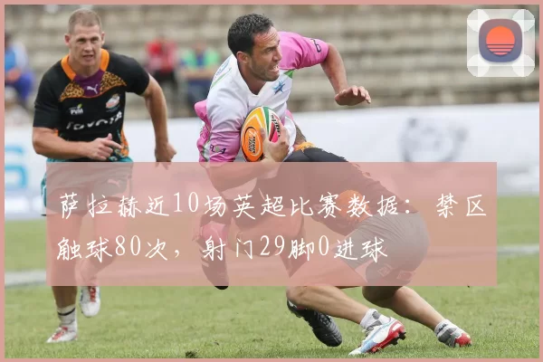 萨拉赫近10场英超比赛数据：禁区触球80次，射门29脚0进球